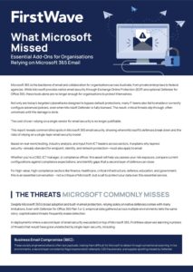 What Microsoft Missed