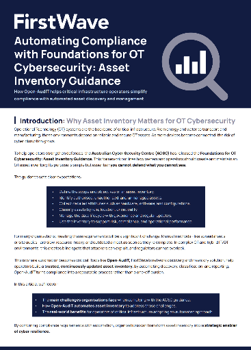 Automating Compliance with Foundations for OT Cybersecurity - Featured Image